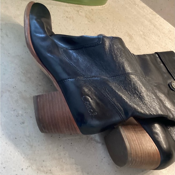 🚨Final Sale🚨!! Coach Black Leather Knee-High Boots Size 7 - Picture 12 of 14